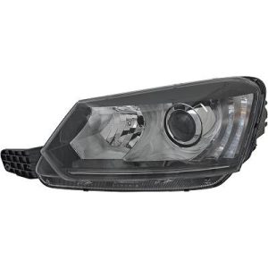 Farol principal Esquerdo para Skoda Yeti 14->>