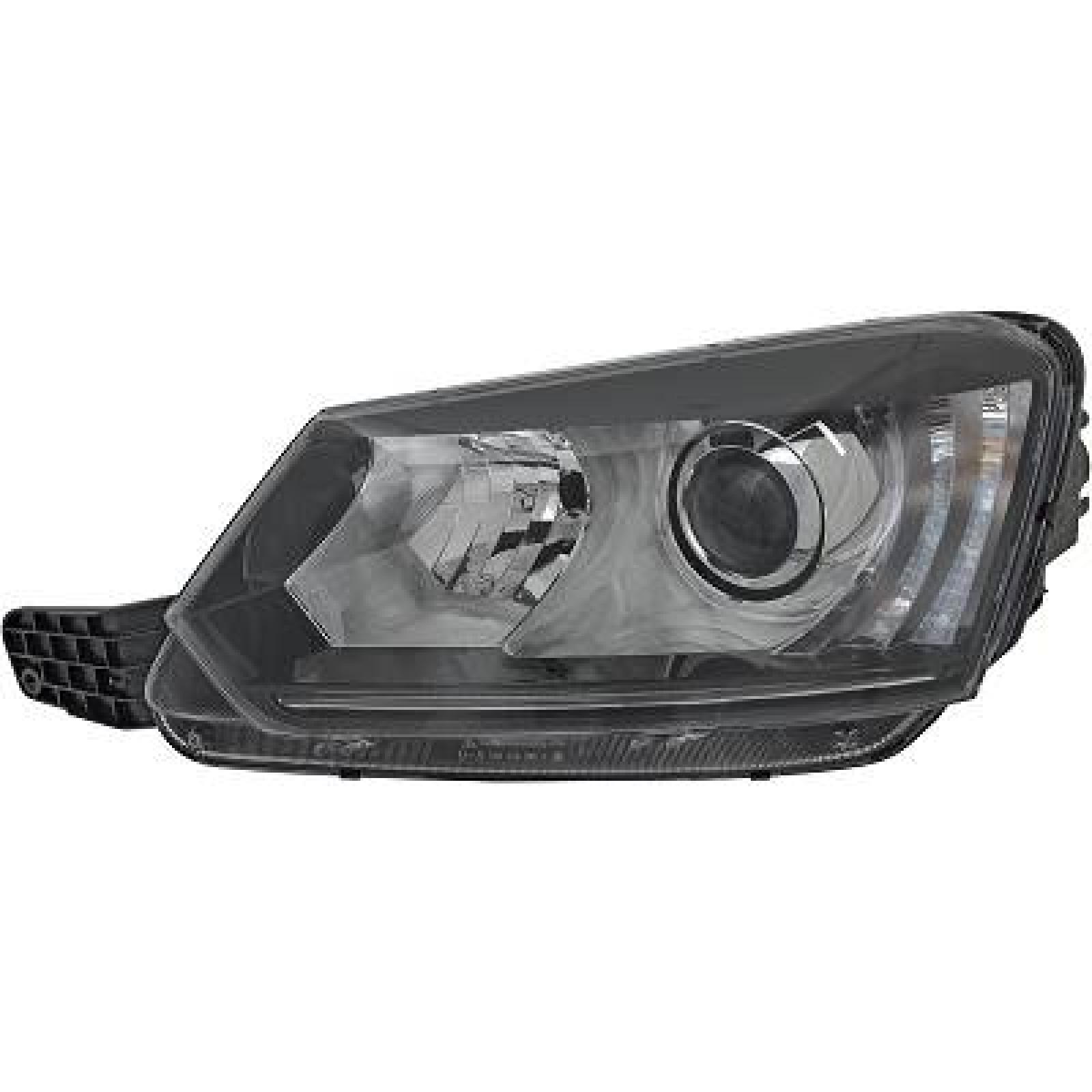 Farol principal Esquerdo para Skoda Yeti 14->>