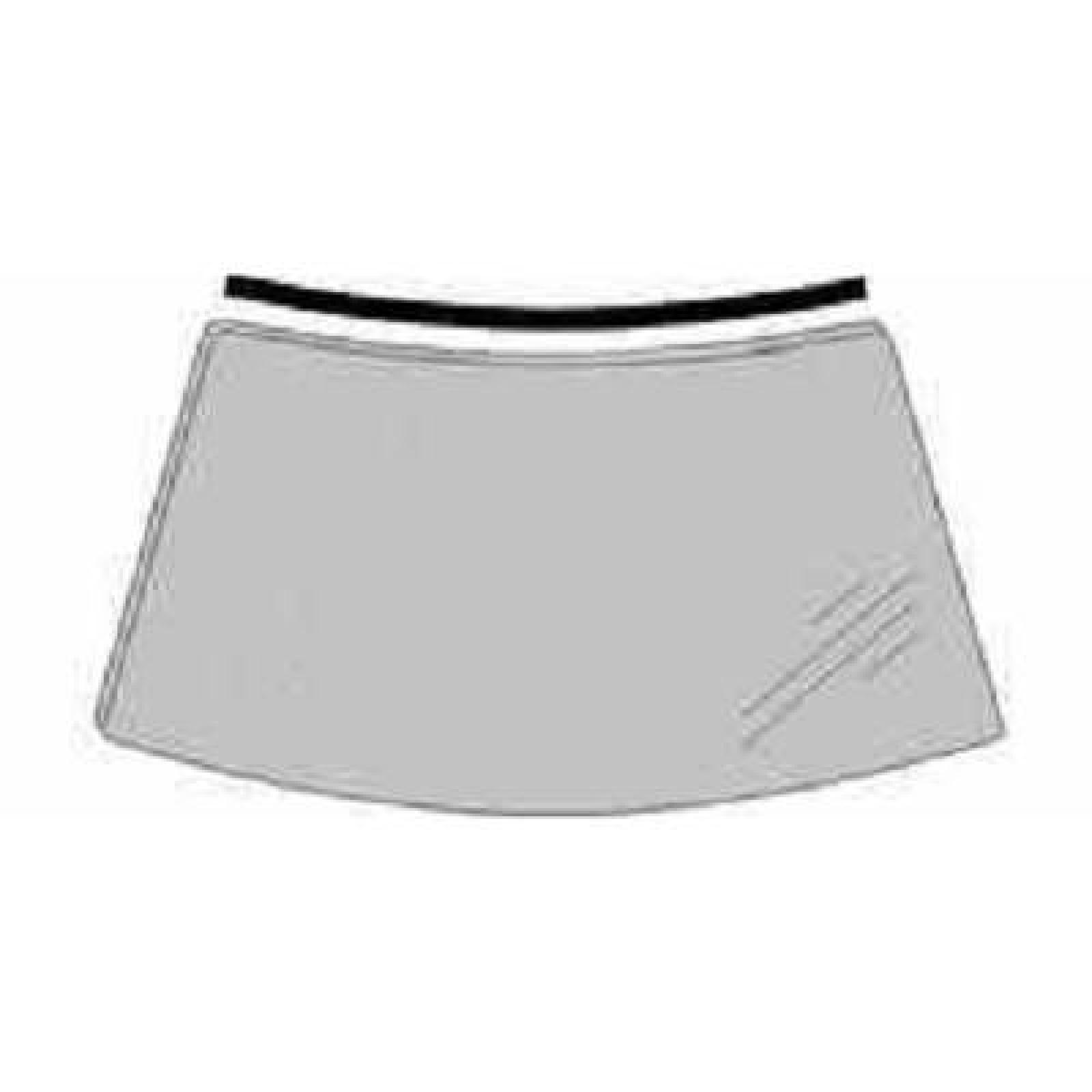 Aro do pára-brisas Superior para Peugeot 206/206CC 98-08