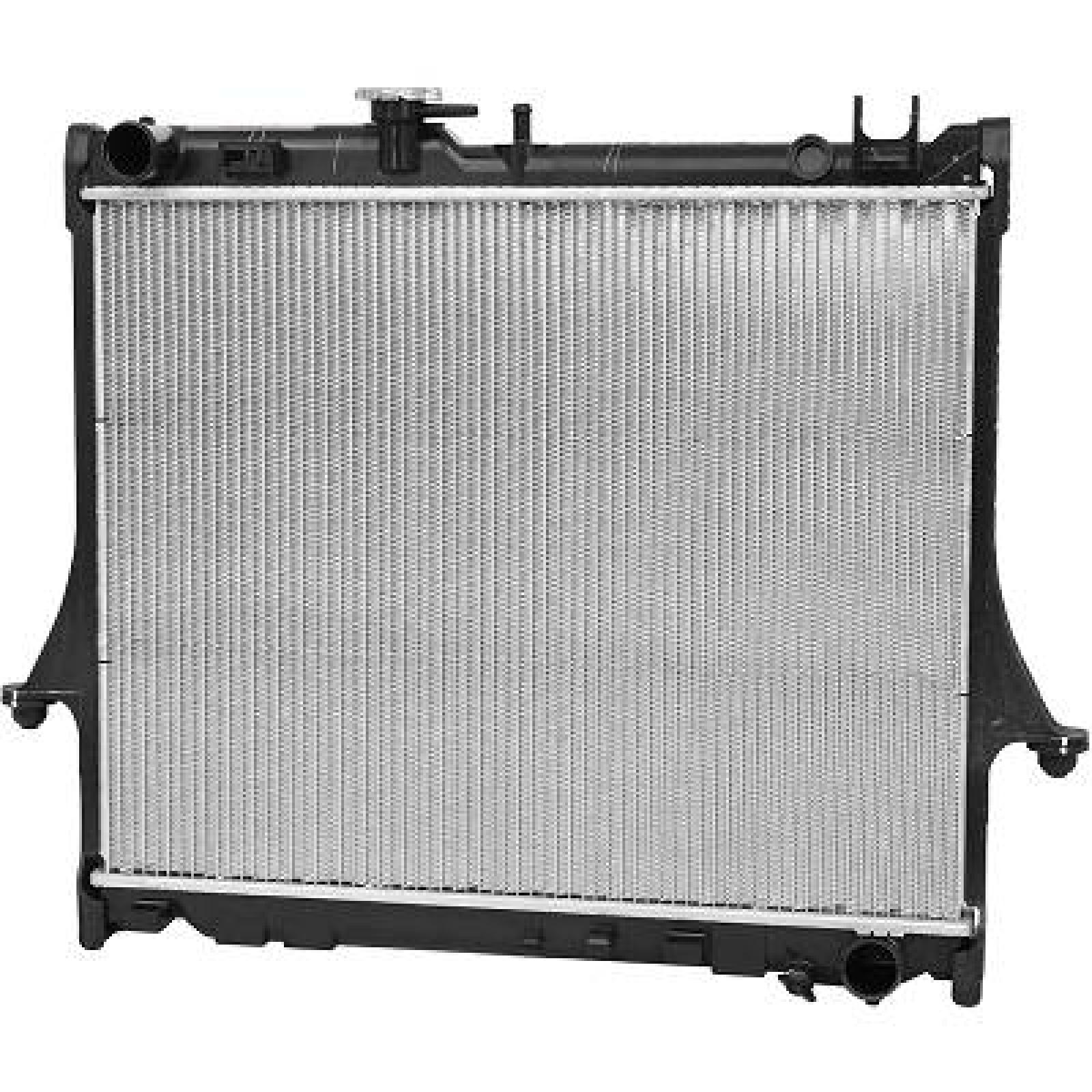 Radiador, arrefecimento do motor para Isuzu D-Max 07-12
