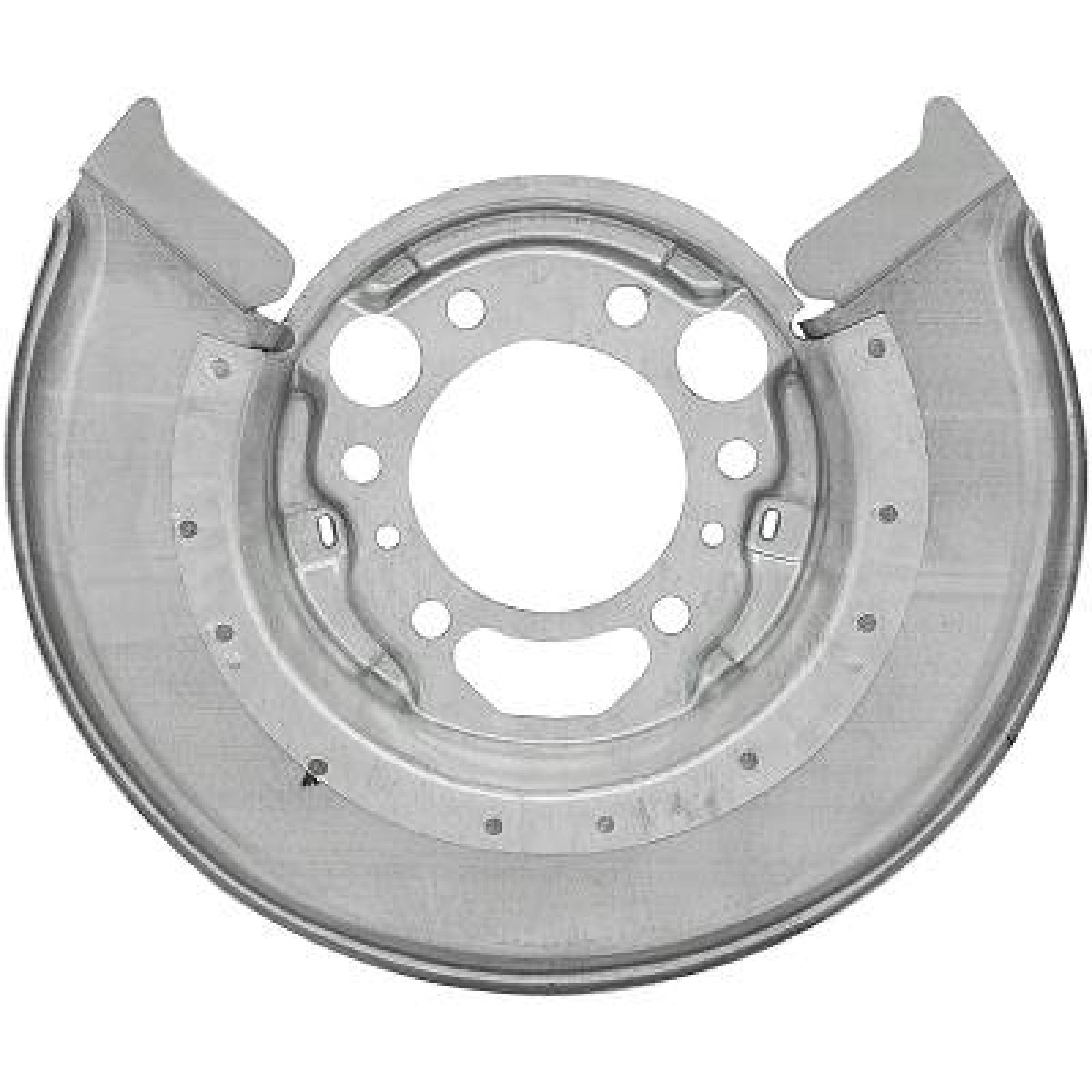Chapa deflectora, disco de travão Traseiro Esquerdo para Volkswagen LT Furgão/Carrinha/Pritsche 96->