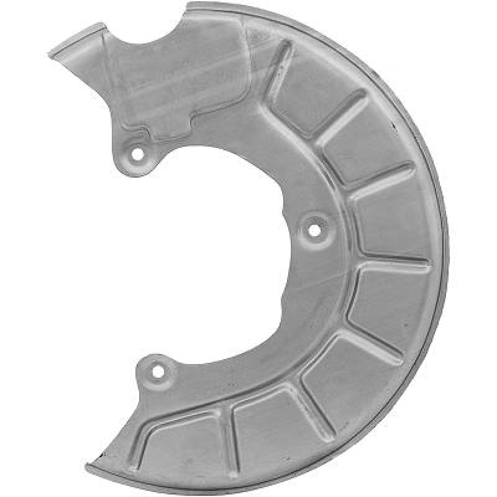 Chapa deflectora, disco de travão Dianteiro Direito para Volkswagen Sharan 10-15