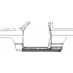 Chapa da embaladeira Direito para Suzuki SJ410/413/Samurai/Santana 81-95