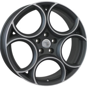 Jante Alfa-Romeo 19x8 ET34 5x110 - MATT GM POLISHED