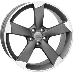 Jante Audi 19x8,5 ET43 5x112 - MATT GM POLISHED