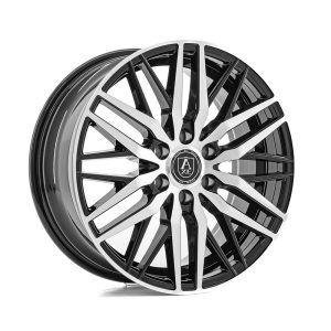 Jante 1AV EX30T 18x8 ET45 6x120 - GLOSS BLACK & POLISHED