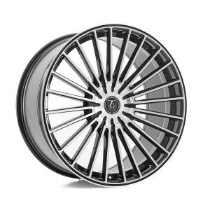 Jante 1AV EX50 22x10,5 ET40 5x108 - GLOSS BLACK & POLISHED