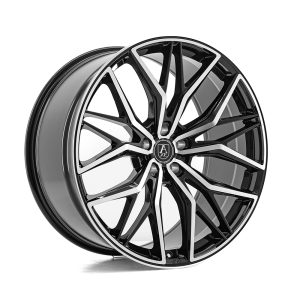 Jante 1AV EX55 22x9 ET25 5x108 - GLOSS BLACK & POLISHED