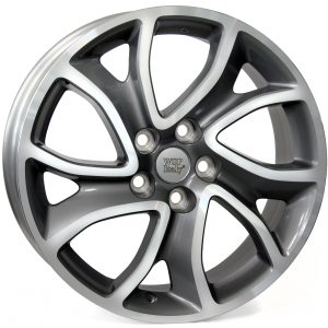 Jante Ciitroen 18x7 ET38 5x114,3 - ANTHRACITE POLISHED