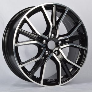 Jante Maserati 20x9 ET40,5 5x114,3 - GLOSSY BLACK POLISHED