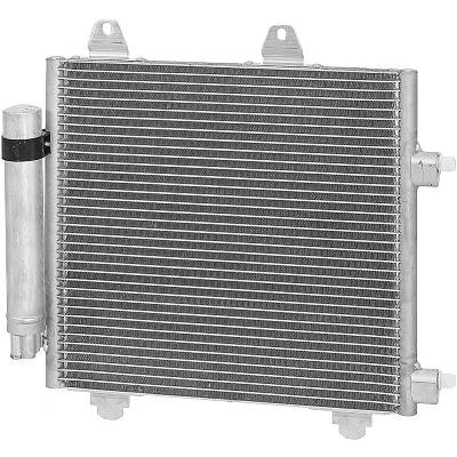 Condensador, ar condicionado para Peugeot 107 12->>