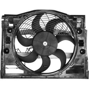 Ventilador, condensador do ar condicionado Dianteiro para BMW 3-Série (E46) Compact 01-05