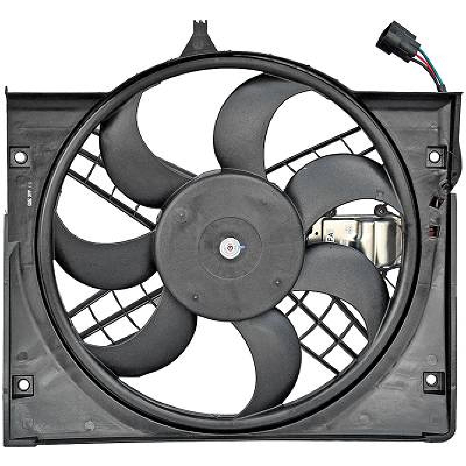 Ventilador, refrigeração do motor para BMW 3-Série (E46) Coupé/Cabrio 03-07