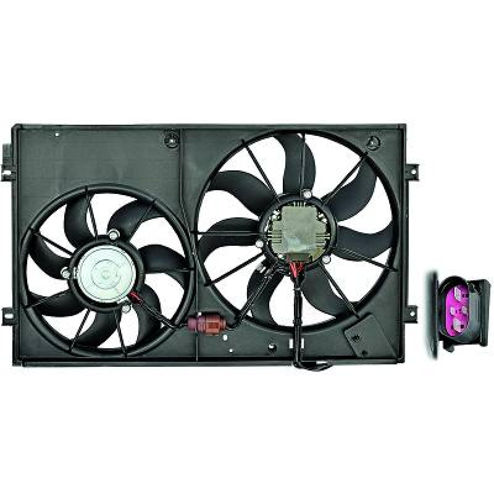 Ventilador, refrigeração do motor para Volkswagen Eos 06-10