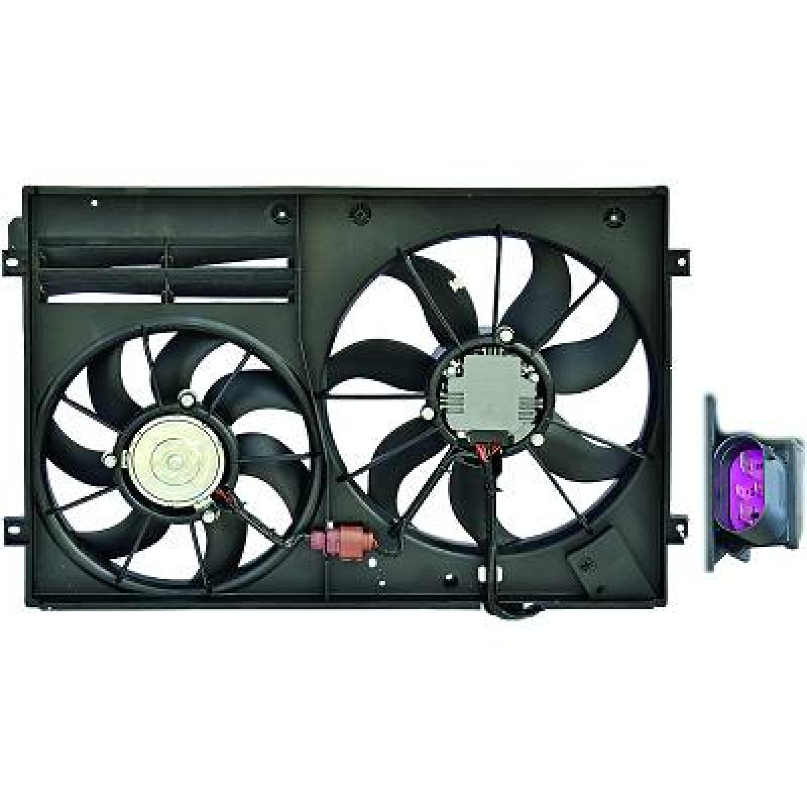 Ventilador, refrigeração do motor para Volkswagen Touran 03-06