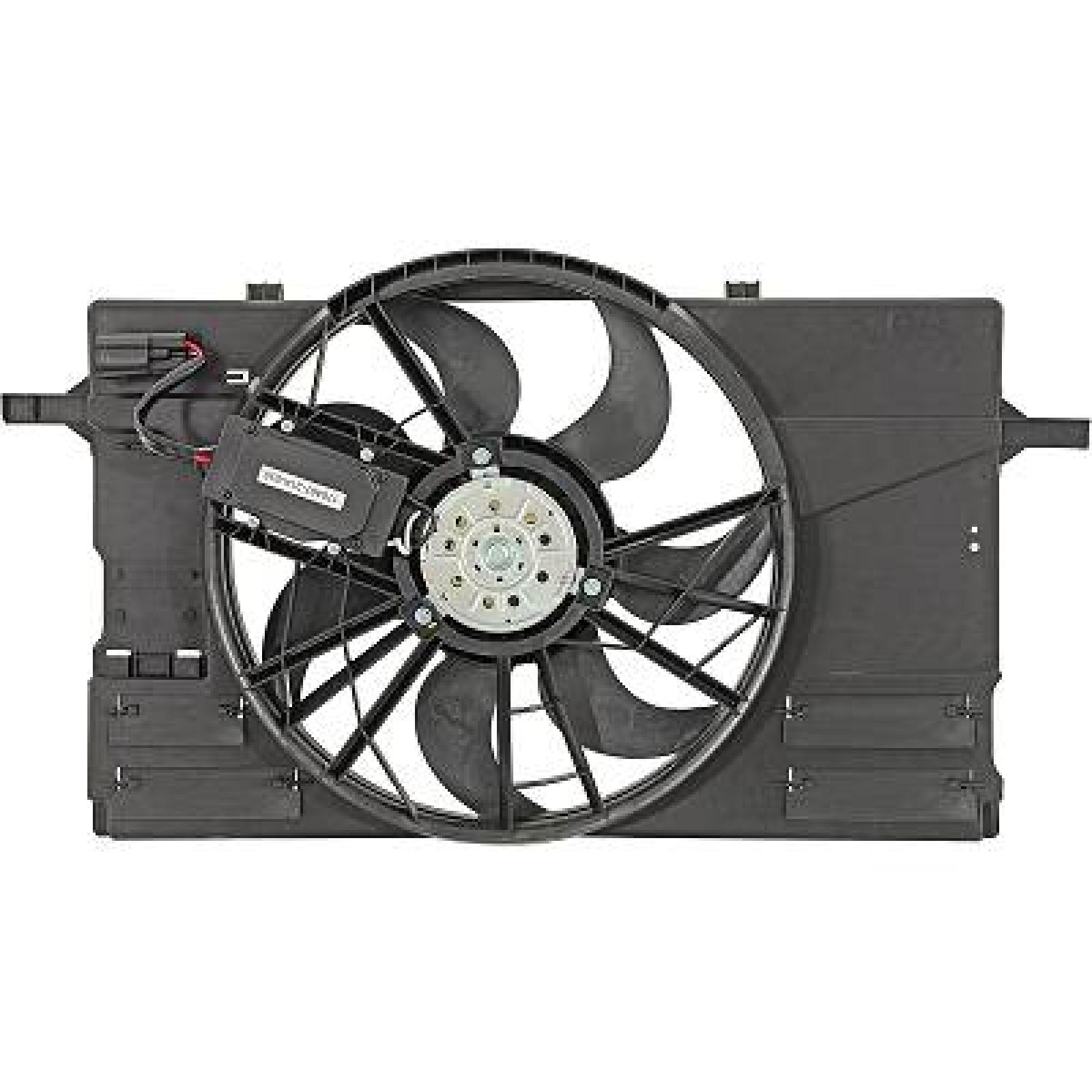 Ventilador, refrigeração do motor para Skoda Fabia3/4/5 portas/Carrinha 04-07