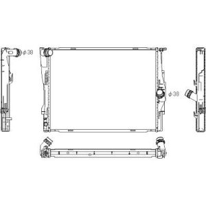 Radiador, arrefecimento do motor para BMW 3-Série (E90/91)Berlina/Touring 08-11