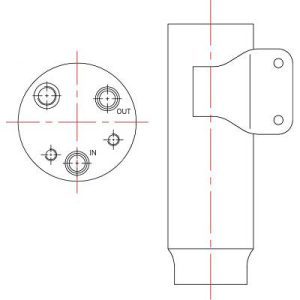 Secador, ar condicionado para Fiat Punto 99-03