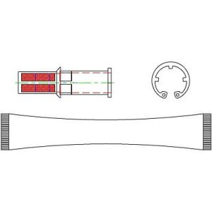 Secador, ar condicionado para Volkswagen Golf V 03-08