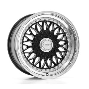 Jante 1AV BSX 17x8,5 ET25 4x98 - GLOSS BLACK & POLISHED