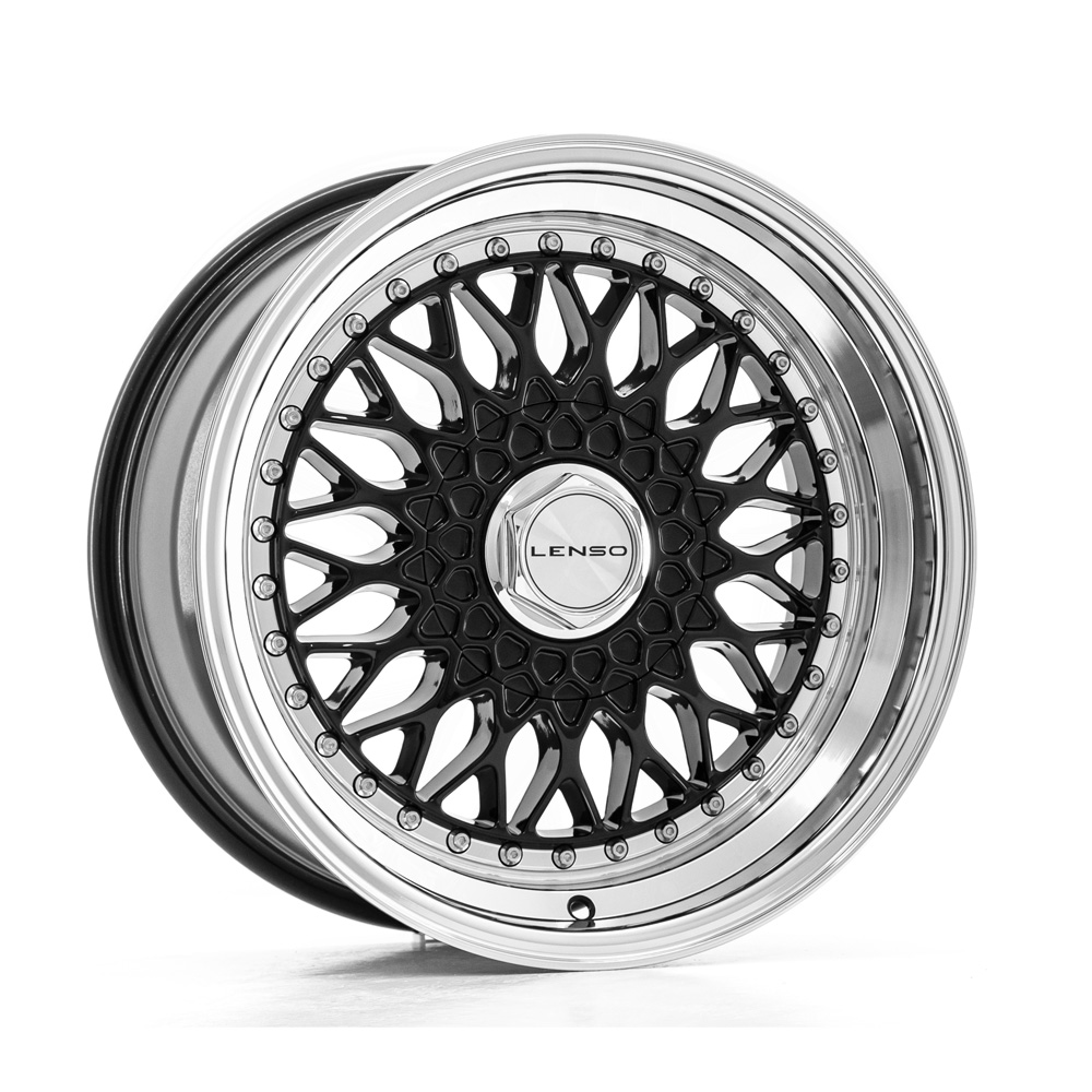 Jante 1AV BSX 17x8,5 ET25 4x98 - GLOSS BLACK & POLISHED