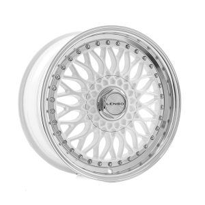 Jante 1AV BSX 17x7,5 ET20 4x98 - GLOSS WHITE & POLISHED