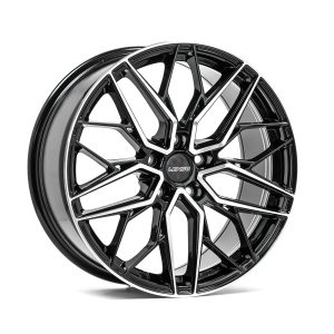 Jante 1AV VENTUS 18x8,5 ET40 5x108 - GLOSS BLACK & POLISHED