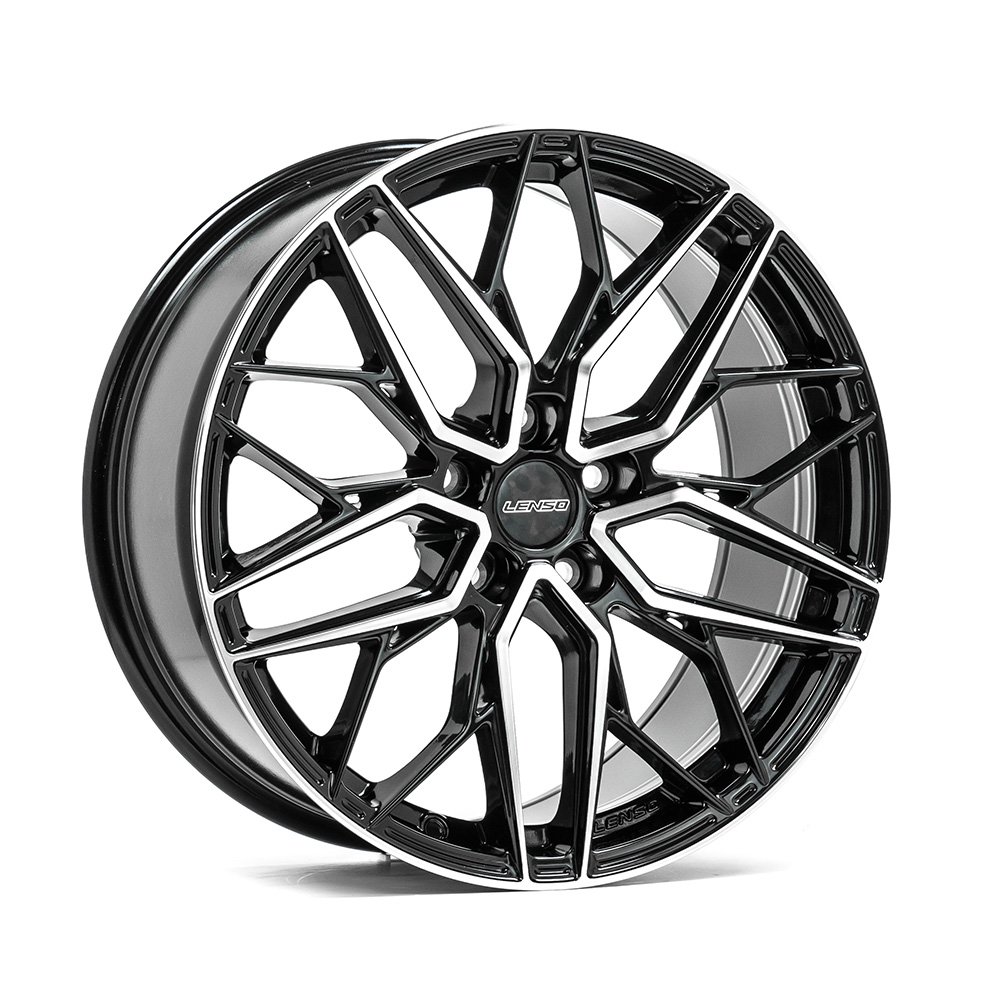 Jante 1AV VENTUS 18x8,5 ET40 5x108 - GLOSS BLACK & POLISHED