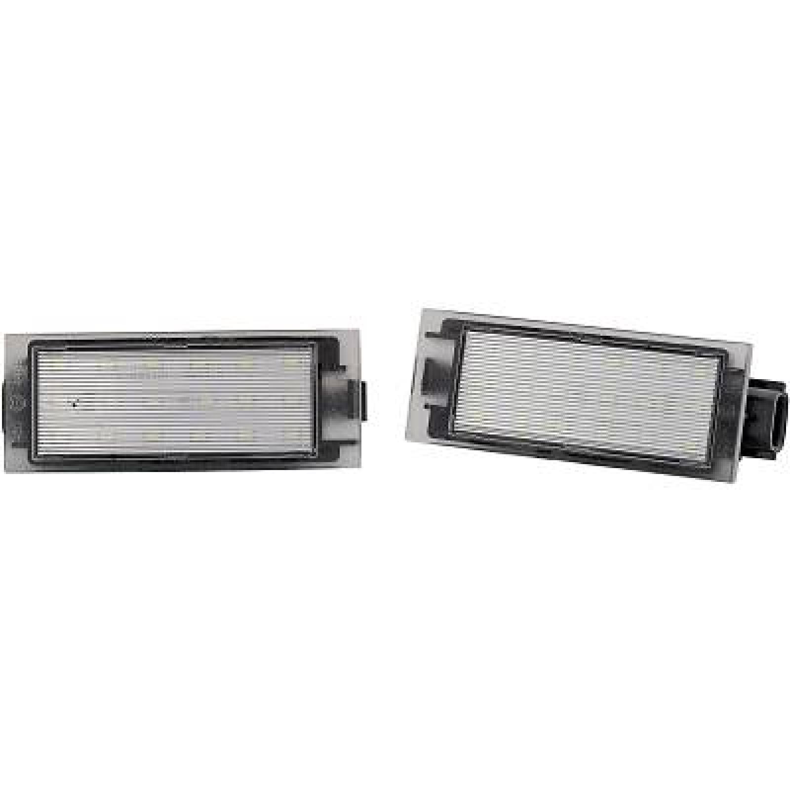 Luz de chapa de matrícula para Renault Megane II 02-05