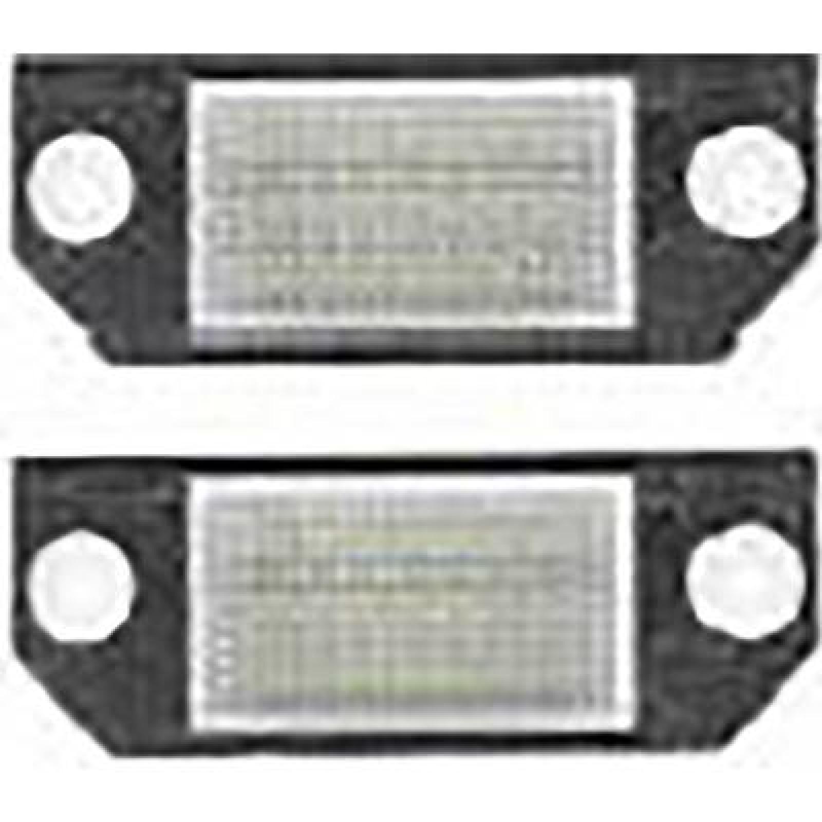 Luz de chapa de matrícula para Ford Focus II 04-08