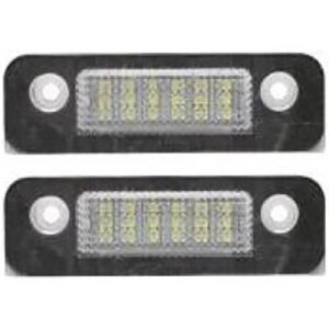 Luz de chapa de matrícula para Ford Fiesta 02-08