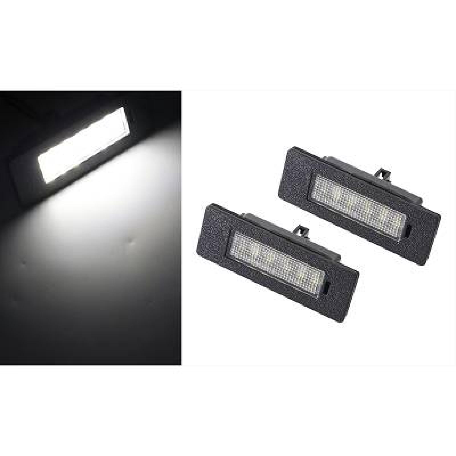 Luz de chapa de matrícula para Audi Q2 16->>
