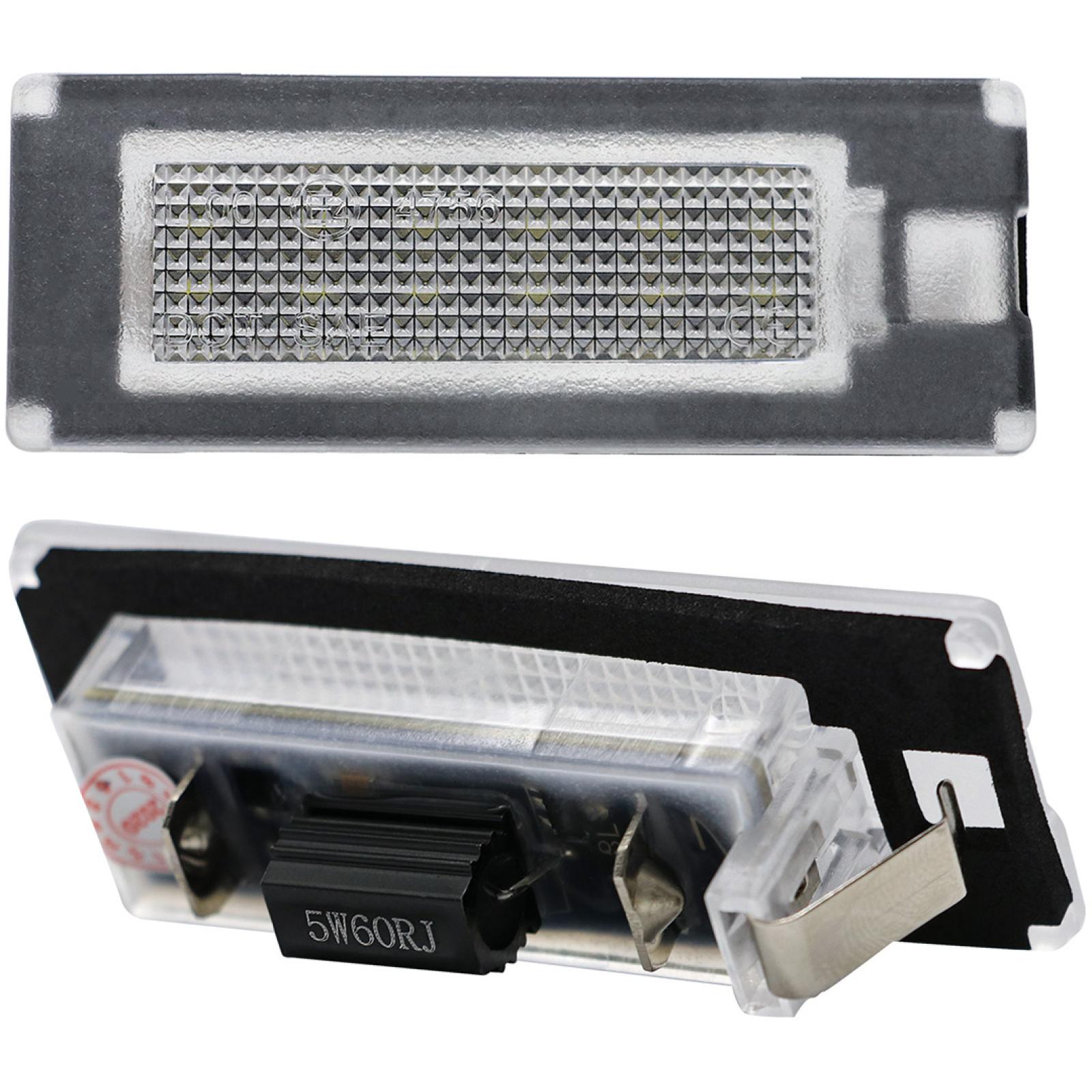 Luz de chapa de matrícula para Fiat Ducato 06->>