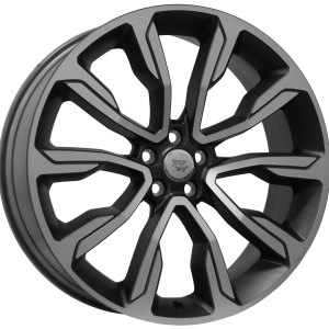Jante Land Rover 22x9 ET45 5x108 - MATT GM POLISHED