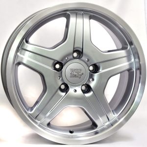 Jante Mercedes 18x9,5 ET50 5x130 - SILVER POLISHED LIP