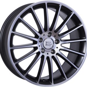 Jante Mercedes 19x8 ET48 5x112 - DULL BLACK F POLISHED