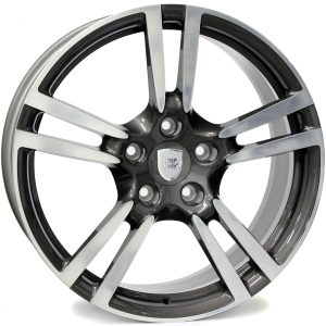 Jante Porsche 19x11 ET51 5x130 - ANTHRACITE POLISHED