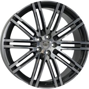 Jante Porsche 21x10 ET19 5x112 - ANTHRACITE POLISHED