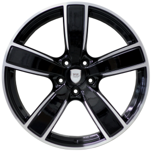 Jante Porsche 22x11,5 ET52 5x130 - GLOSSY BLACK POLISHED
