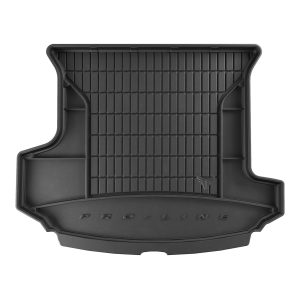 TAPETE BORRACHA P/ MALA PRO-LINE SKODA KODIAQ I SUV 2016-2024 7 LUGARES 3ª FILA REBATIDA COM NICHOS LATERAIS