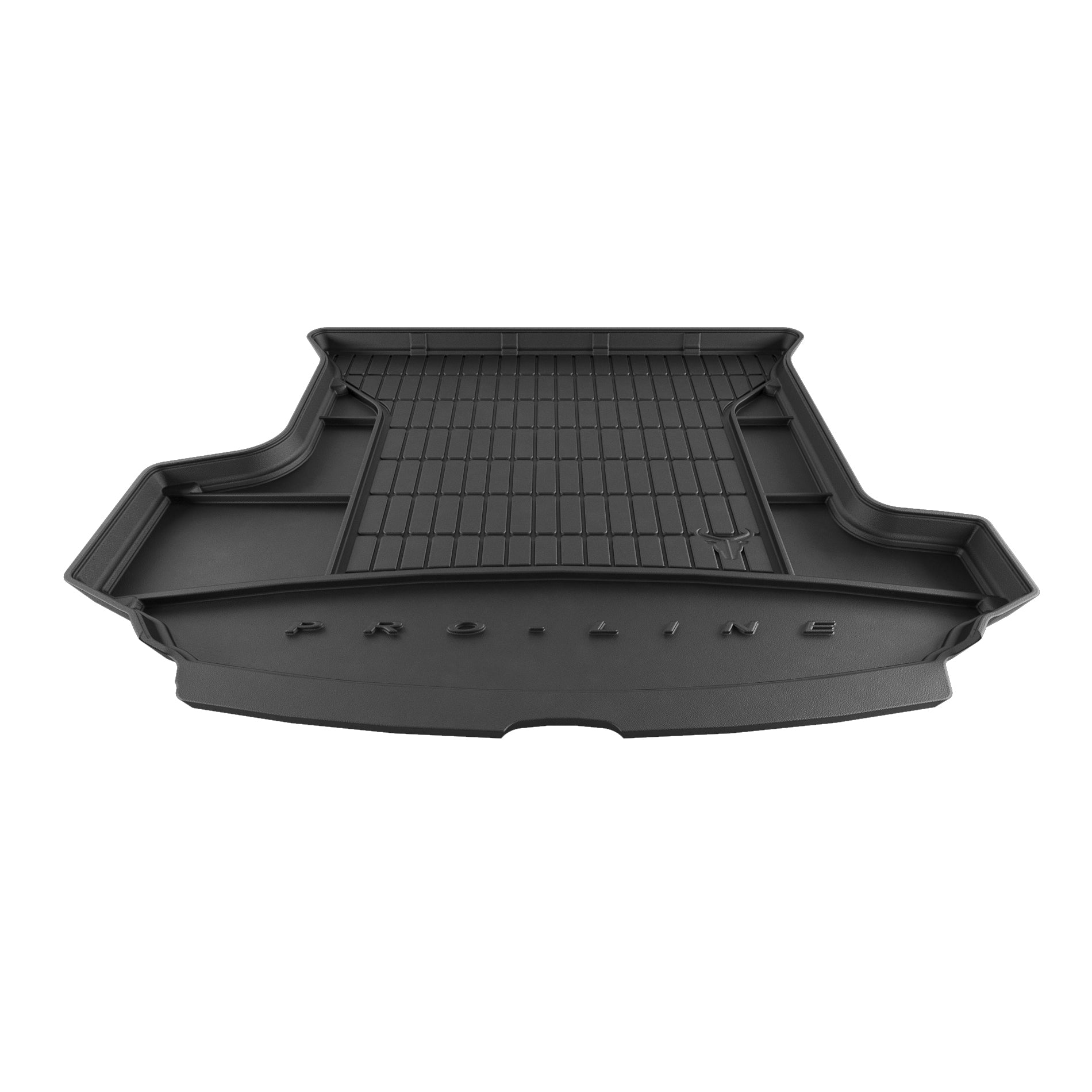 TAPETE BORRACHA P/ MALA PRO-LINE SKODA KODIAQ I SUV 2016-2024 7 LUGARES 3ª FILA REBATIDA COM NICHOS LATERAIS - Image 3