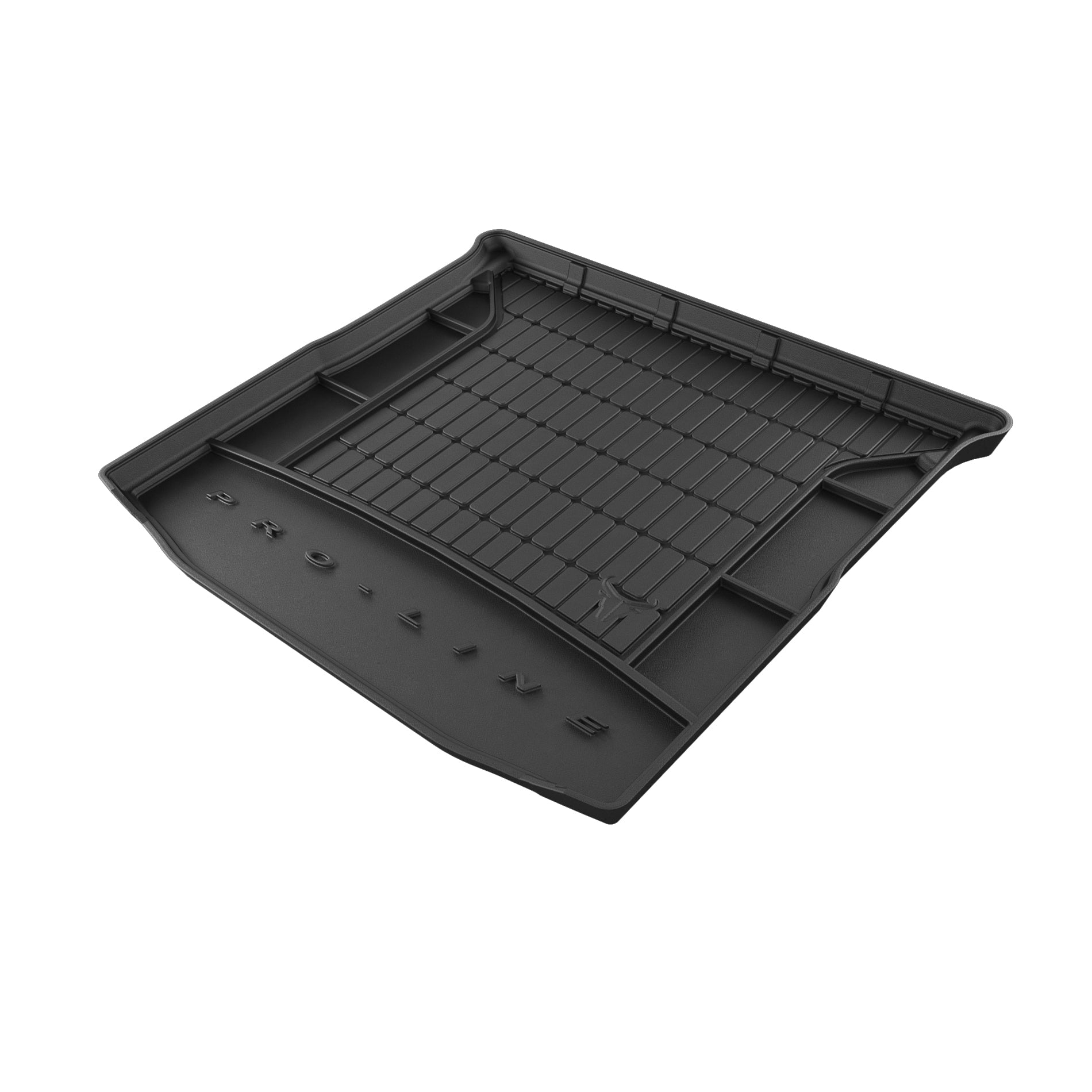 TAPETE BORRACHA P/ MALA PRO-LINE MITSUBISHI OUTLANDER III SUV 2012-2022 7 LUGARES 3ª FILA REBATIDA - Image 2