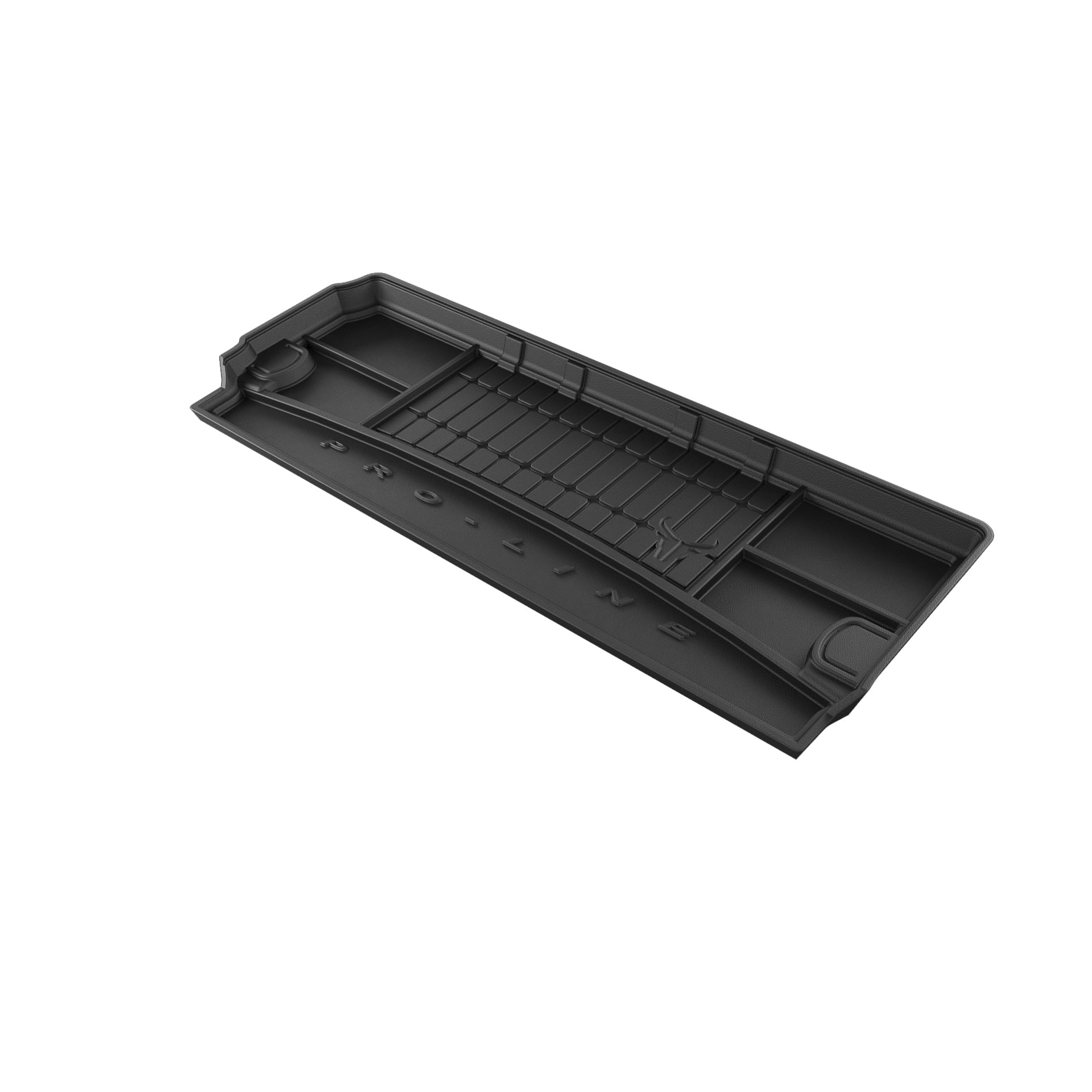 TAPETE BORRACHA P/ MALA PRO-LINE NISSAN PATHFINDER III SUV 2005-2014 7 LUGARES 3ª FILA MONTADA - Image 2