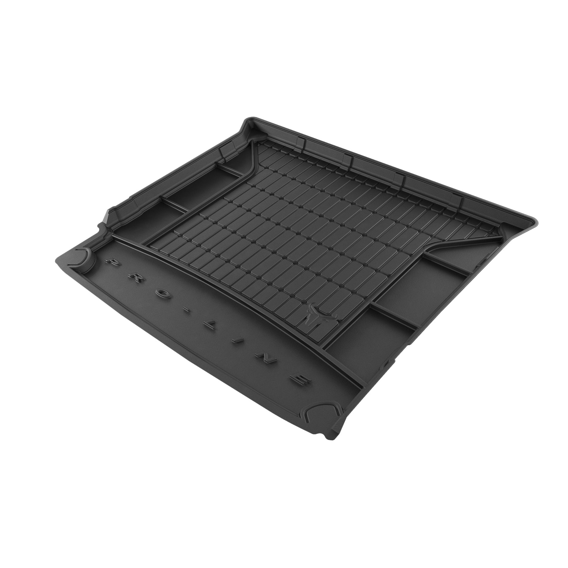 TAPETE BORRACHA P/ MALA PRO-LINE CHEVROLET ORLANDO I MONOVOLUME 2010-2018 7 LUGARES 3ª FILA REBATIDA - Image 2