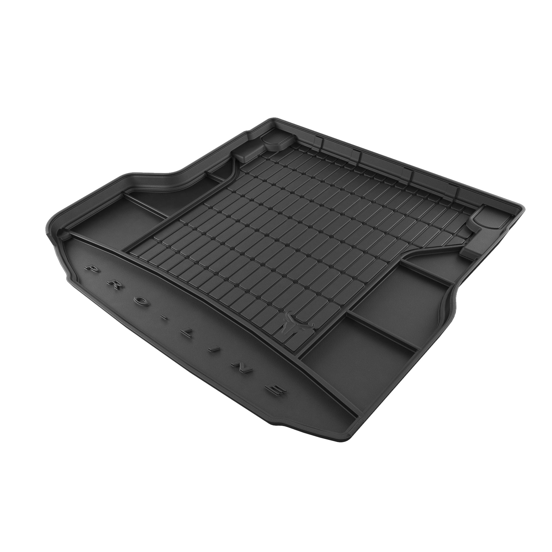 TAPETE BORRACHA P/ MALA PRO-LINE KIA CEED III CARRINHA 2018-2025 COM NICHO LATERAL ESQUERDO COM SUBWOOFER - Image 2