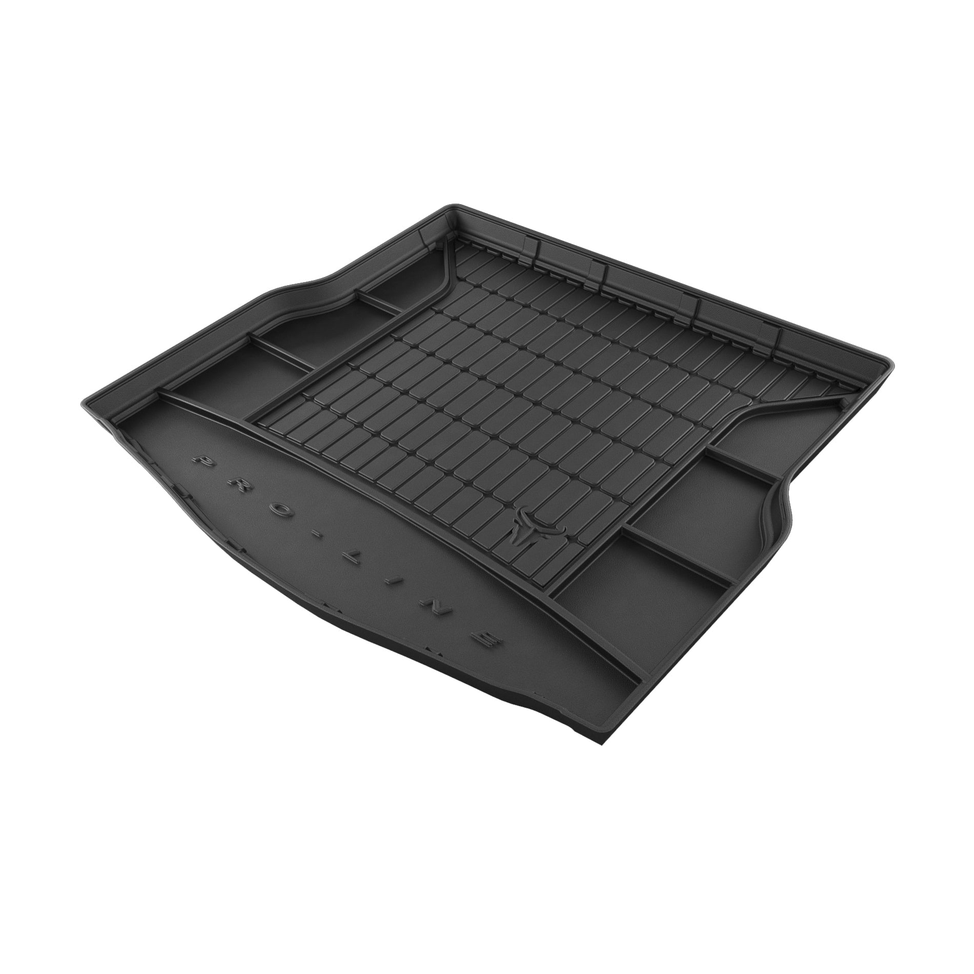 TAPETE BORRACHA P/ MALA PRO-LINE RENAULT LAGUNA III LIFTBACK 2007-2015 SEM NICHOS LATERAIS COM NAVEGACAO SEM SISTEMA DE SOM BOSE - Image 2