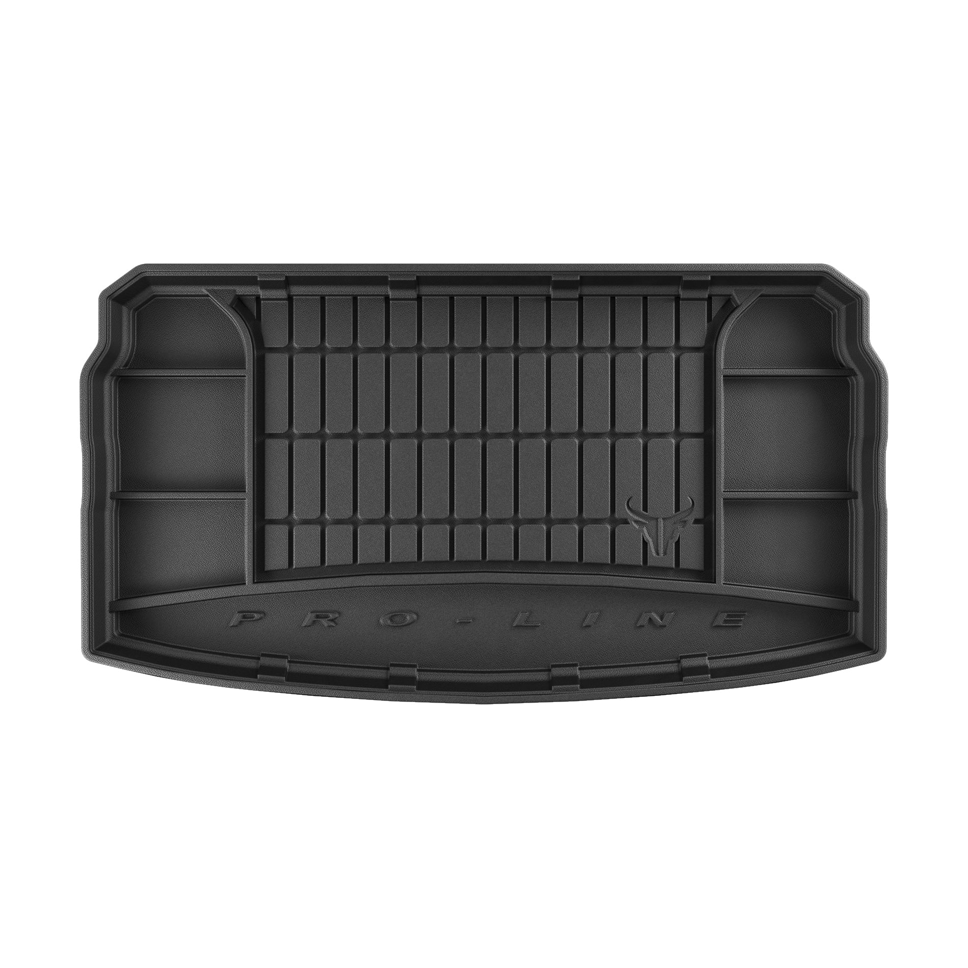 TAPETE BORRACHA P/ MALA PRO-LINE VOLKSWAGEN POLO VI HATCHBACK 2017-> PISO INFERIOR