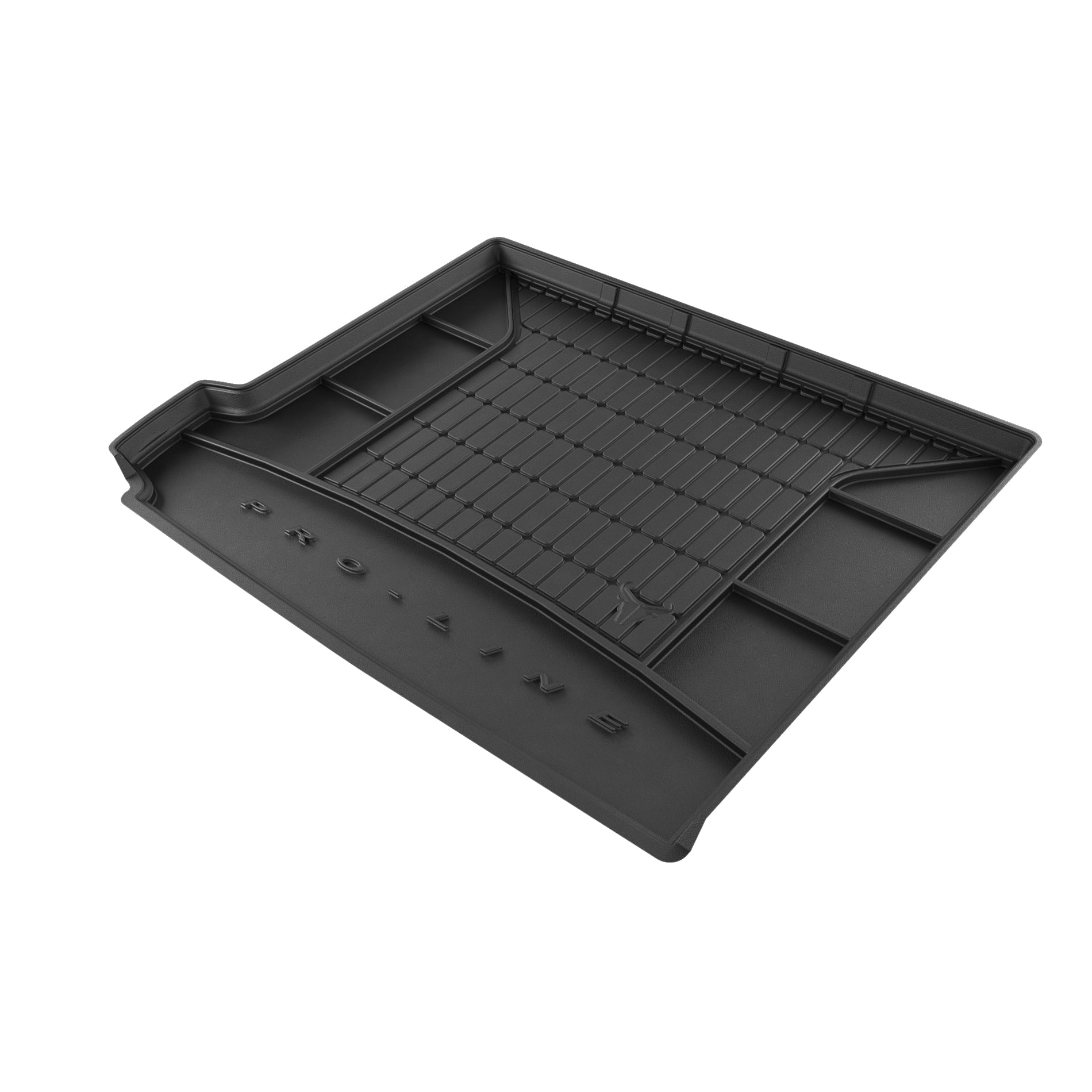 TAPETE BORRACHA P/ MALA PRO-LINE CITROEN C4 GRAND PICASSO II MONOVOLUME 2013-2019 7 LUGARES 3ª FILA REBATIDA - Image 2