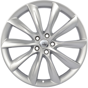 Jante Tesla 22x9 ET35 5x120 - SILVER