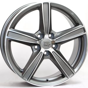 Jante Volvo 19x8 ET49 5x108 - ANTHRACITE POLISHED